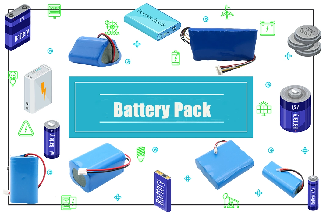 7.4V 2s 3000mAh 18650 Rechargeable Battery Pack