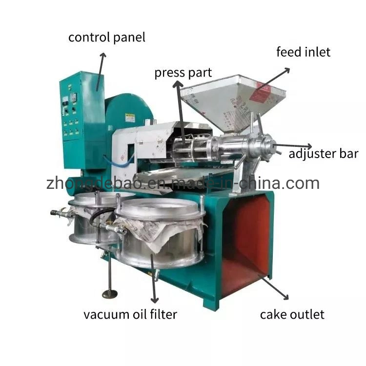 Stainless Steel Cold Mini Coconut Peanut Soybean Oil Press Machine Oil Extraction Machine