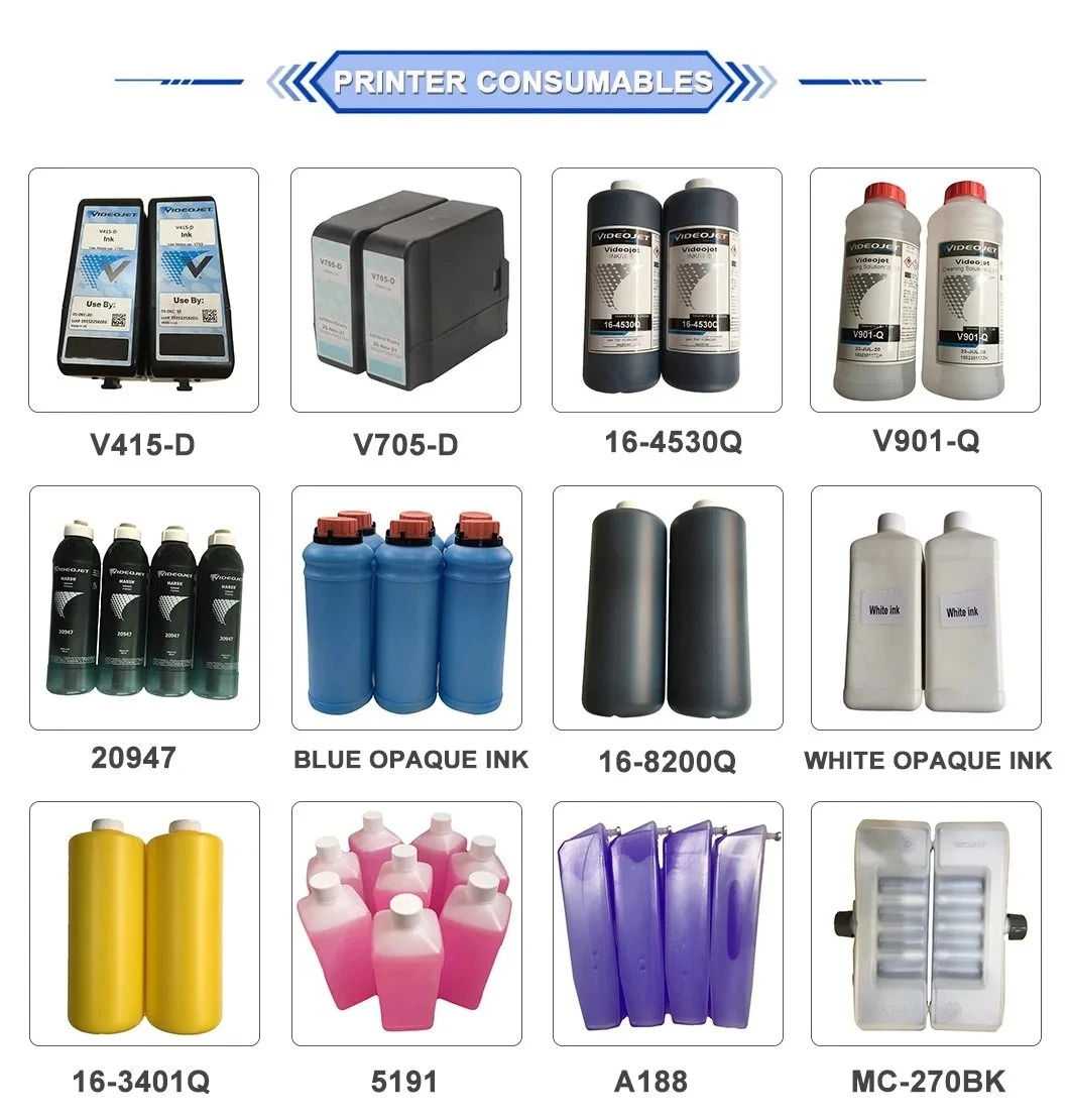 Videojet Machine Consumables Videojet V652-Y Compatible Ink for Cij Inkjet Printer with SGS RoHS Certificate