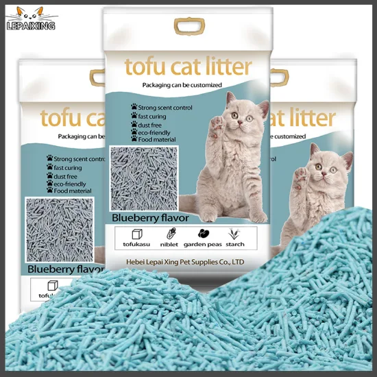 Quick Clumping Tofu Cat Litter Low Dust