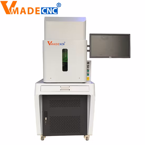 Portable Optical 20W 30W Fiber Laser Marking Machine with Raycus Laser Source
