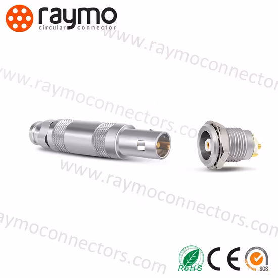 00s 0s 1s 2s Series EPS Elbow Receptalce with Two Nuts Fixing Circular Push Pull Connectors