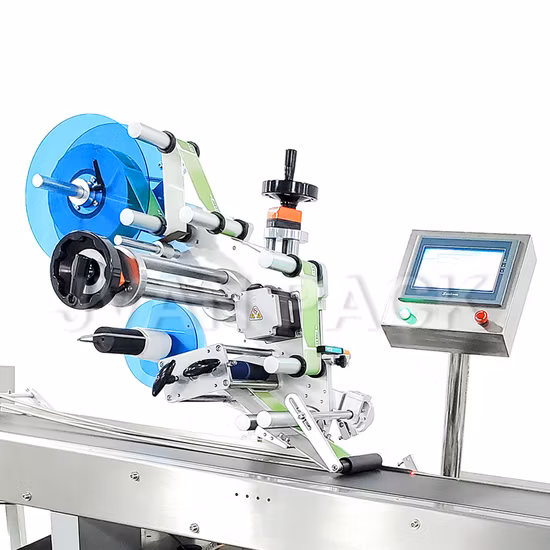 Automatic Intelligent Feeding Paging&Coding Sticker label Labeling Machine