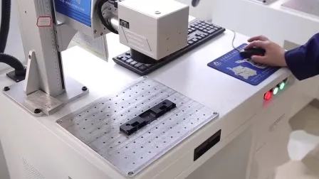 Monthly Deals CE FDA Fiber Laser Marking Engraving Machine for Metallic 