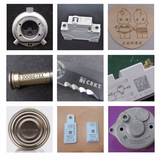 Portable Mini Handheld 20W 30W Metal Pipe Code Logo Steel Sheet Plate Metal Laser Marking Machine