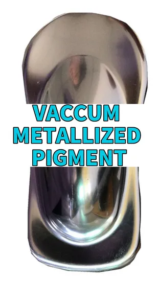 Chrome Aluminium Effect Pigment for Vmp Spray Paint Ink Printing Auto Interior Part Paint 