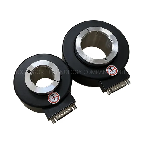 100mm Hollow Shaft 30mm Shaft Optical Encoder 1024PPR Voltage Output Incremental Encoder 