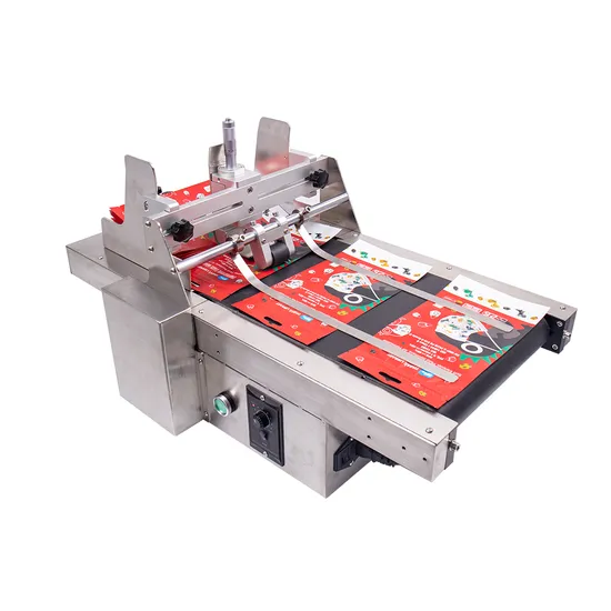 High Quality Docod XP30PC Automatic Friction Feeder Paging Conveyor Machine with Tij Printer for Plastic Bag & Food Packaging Paper 
