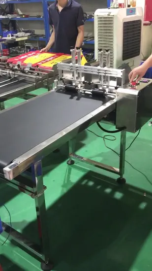 Sticker Feeder Conveyor Bag Paging Machine Conveyor Belt Food Packaging Conveyor Belt Friction Paging Conveyor Belt for Sticker Bag 